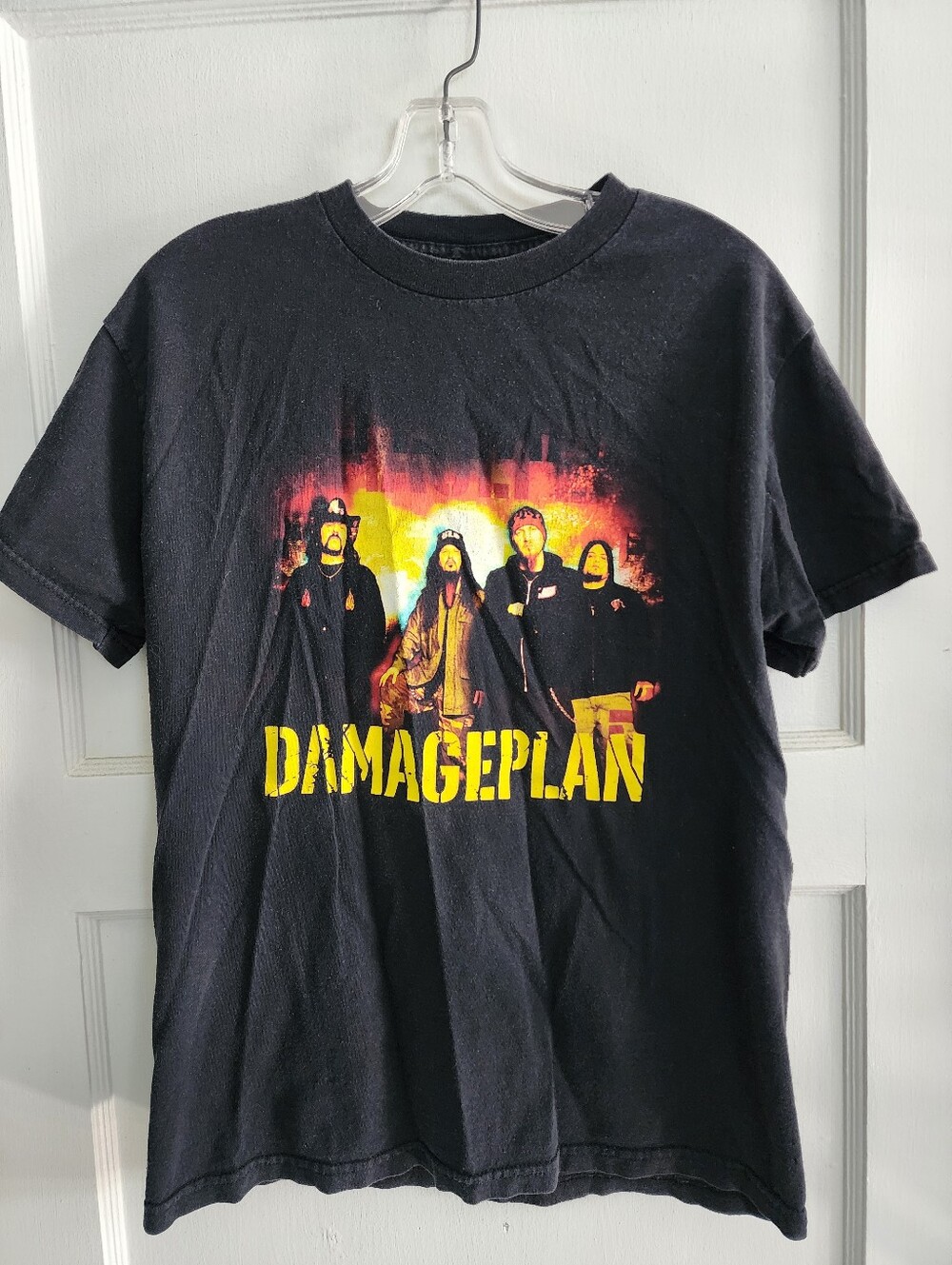 Black Band Graphic T-Shirt DAMAGEPLAN Pantera Dimebag Darrell